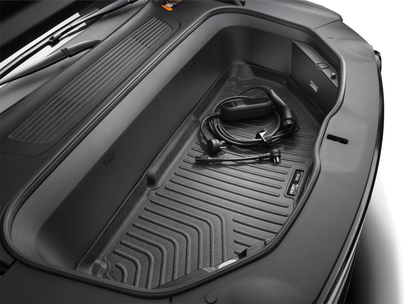 Rivian R1S Cargo Floor Liner - Husky Liners - WeatherBeater - Black - `22-`23